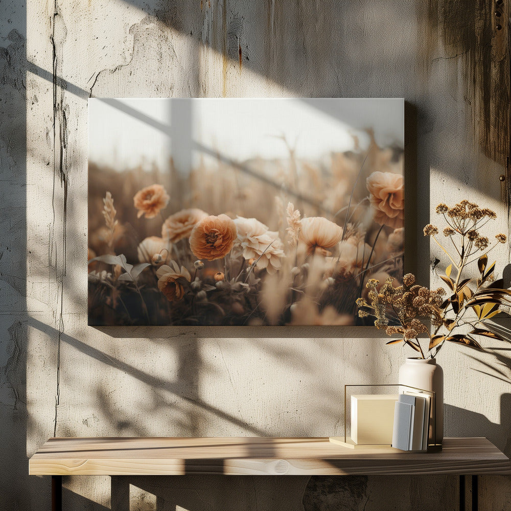 Petals in Sepia