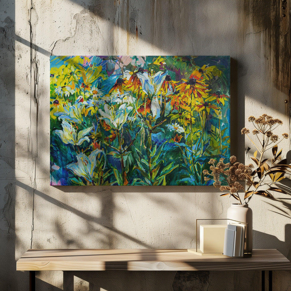 White lilies