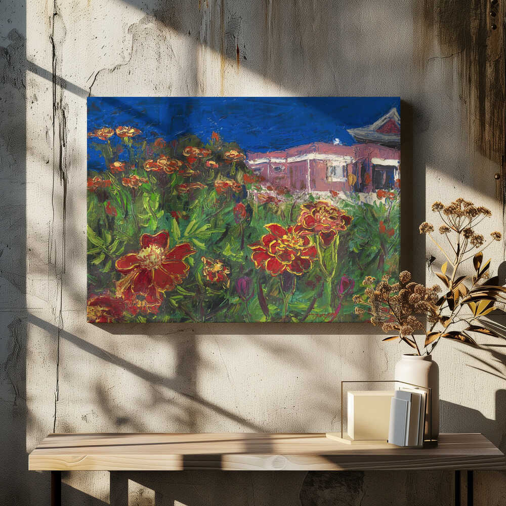 Marigold Oil On Canvas