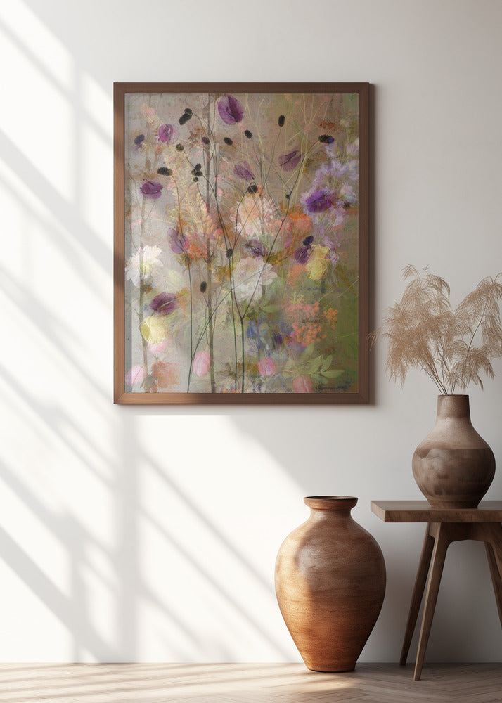 Painterly flowers