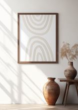 Art Prints of Beige Rainbow