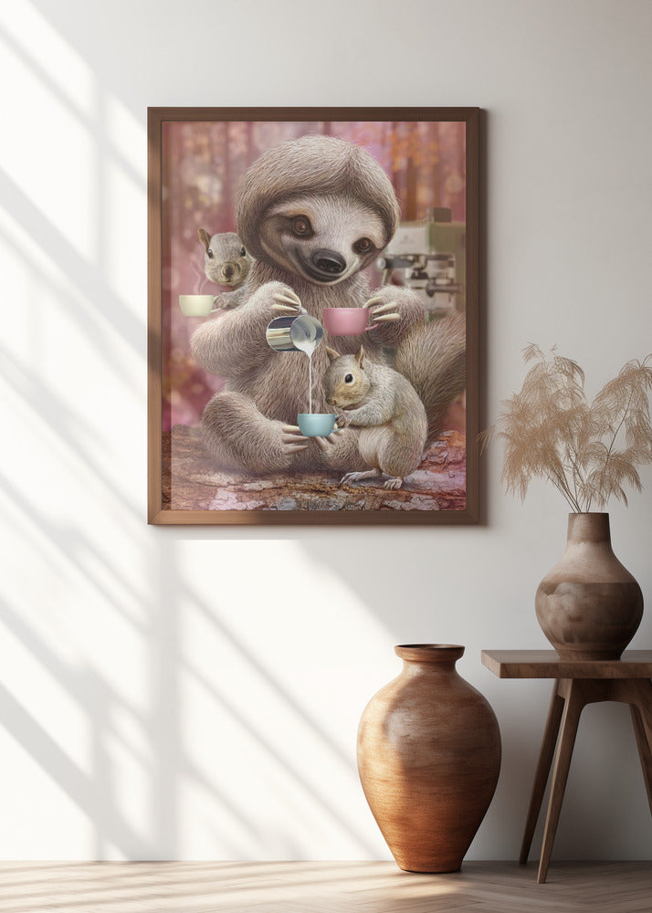 SLOTH THE BARISTA