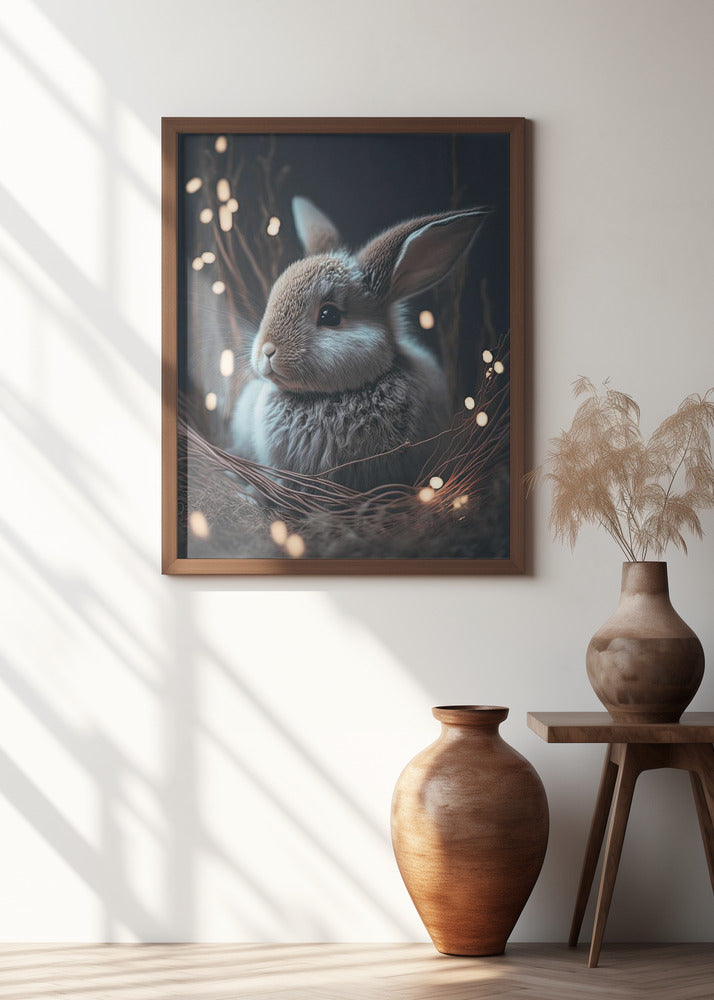 Bunny In The Nest