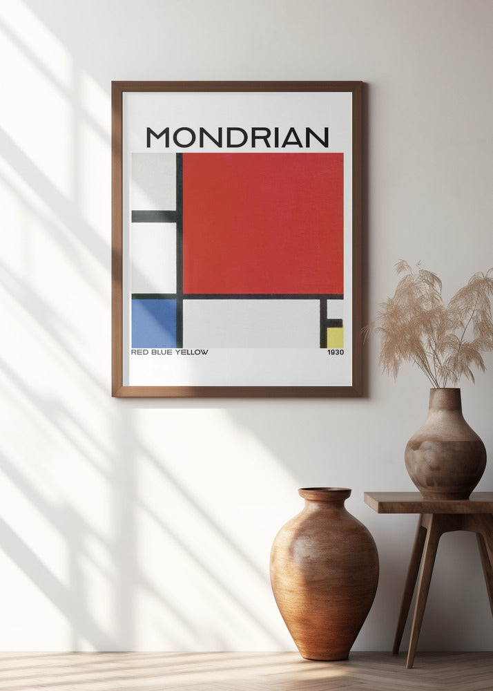 Composition with Red, Blue, and Yellow 1930