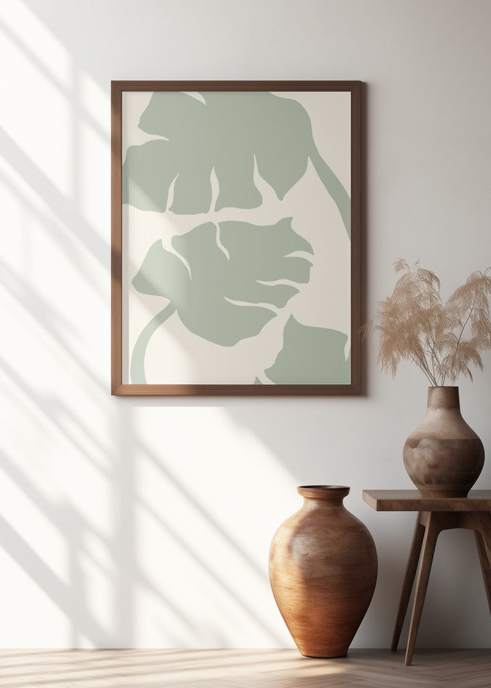 Monstera Sage Green
