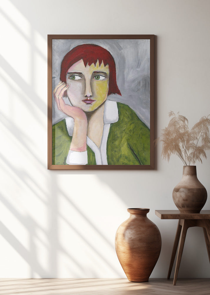 Thinking Lady