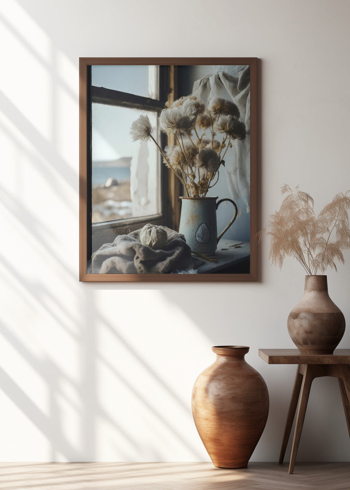 Rustic Window Scene