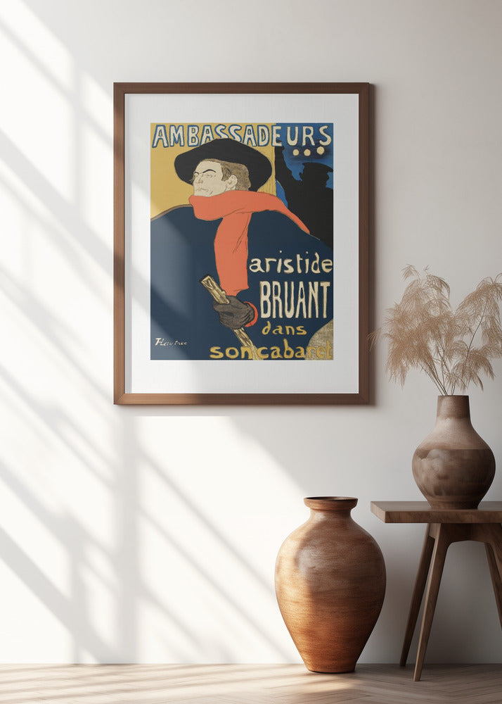 Ambassadeurs Aristide Bruant Dans Son Cabaret (1892)