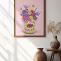 Flowers In a vintage Can