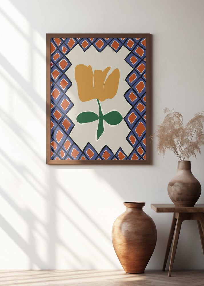 Petal plaid playtime II