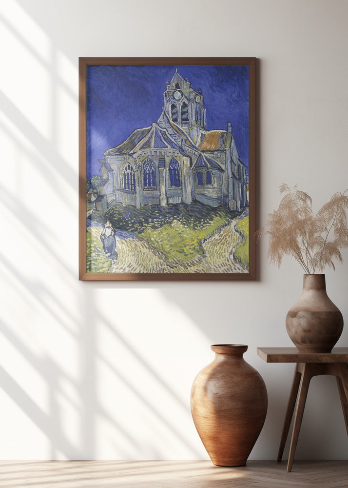Vincent Van Gogh's the Church At Auvers (1890)
