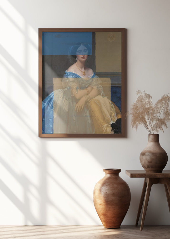 Baroque Portrait Contemporary Collage