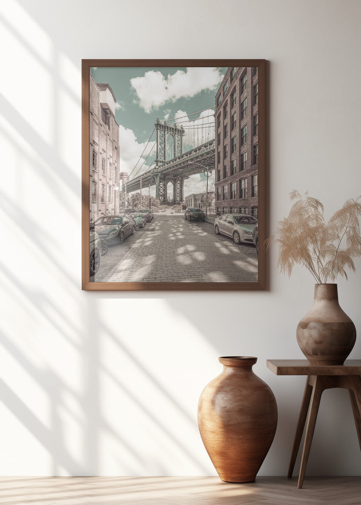 NEW YORK CITY Manhattan Bridge | urban vintage style