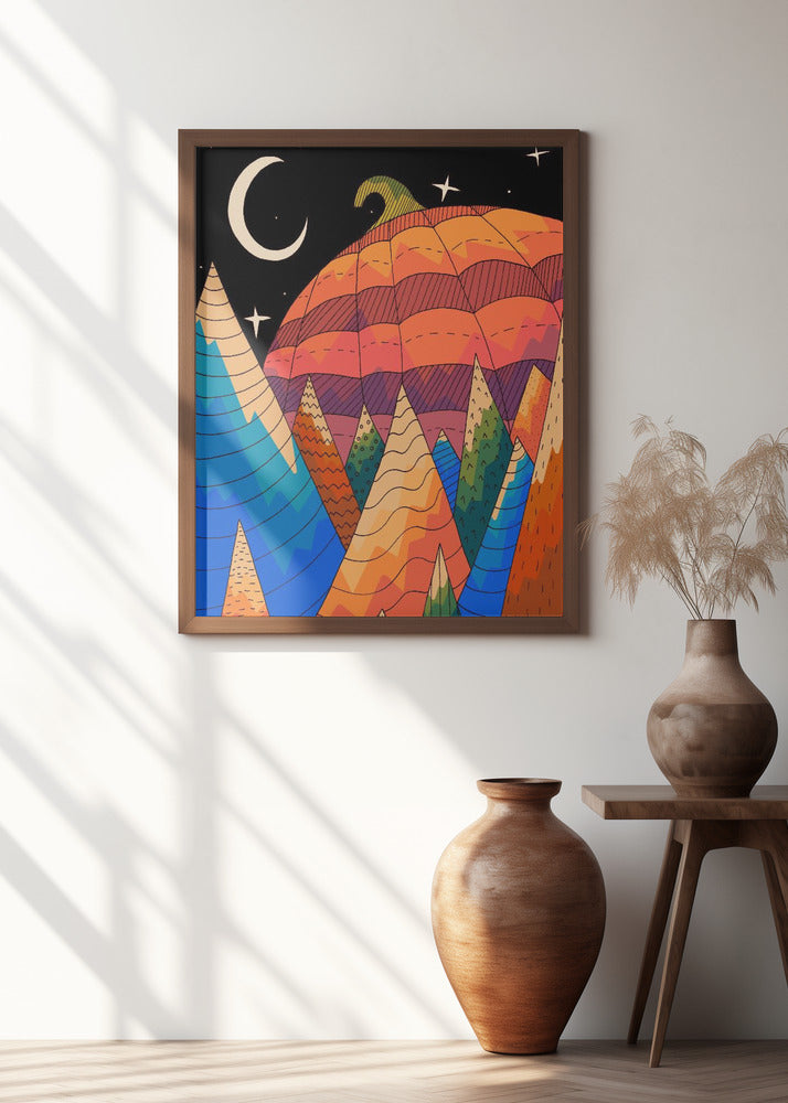 The giant pumpkin