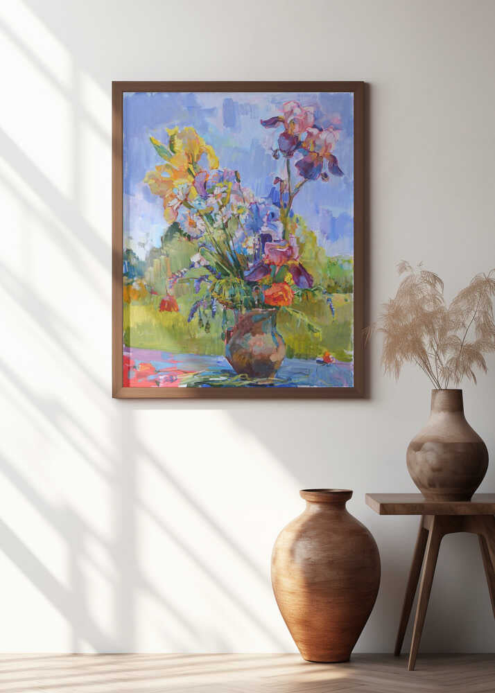 Bouquet of irises