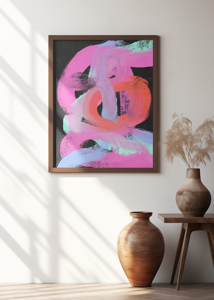 Neon Swirls