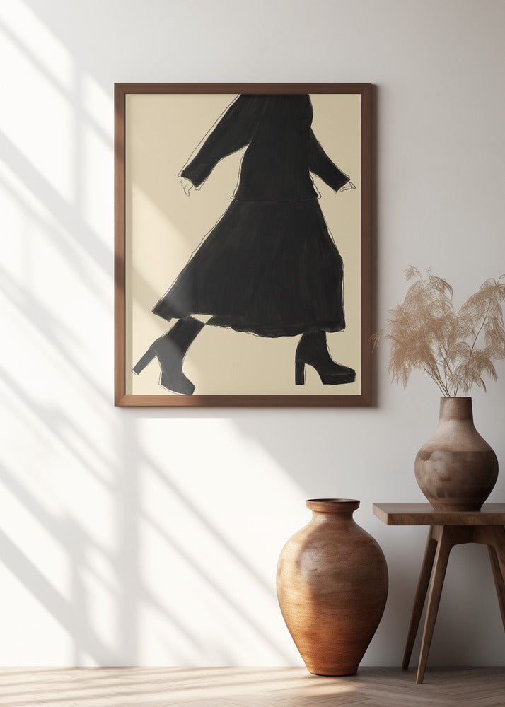 Stride in Black