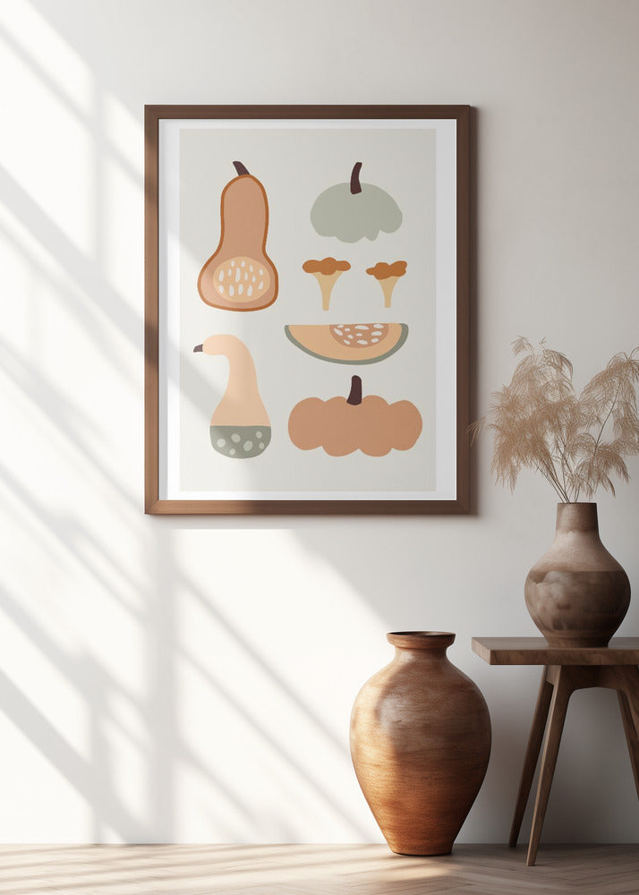 Autumn Harvest Shapes