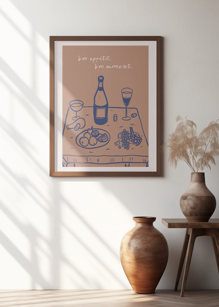 Wine and Fruits