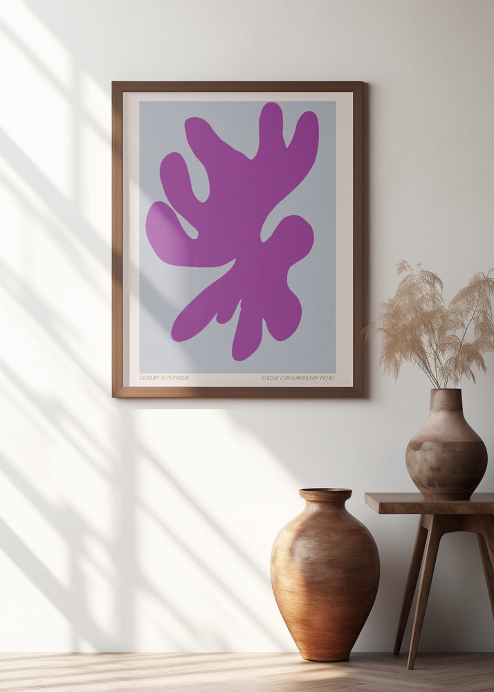 Abstract Purple Sway