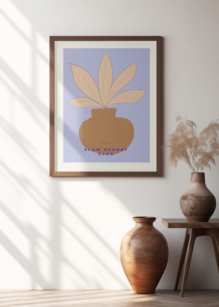 Calm Leaves Vase