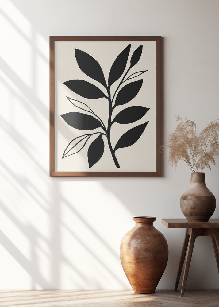 Silhouette Leaves