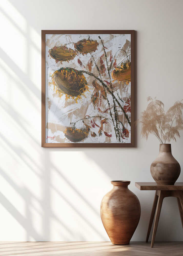 sun filwer oil on canvas