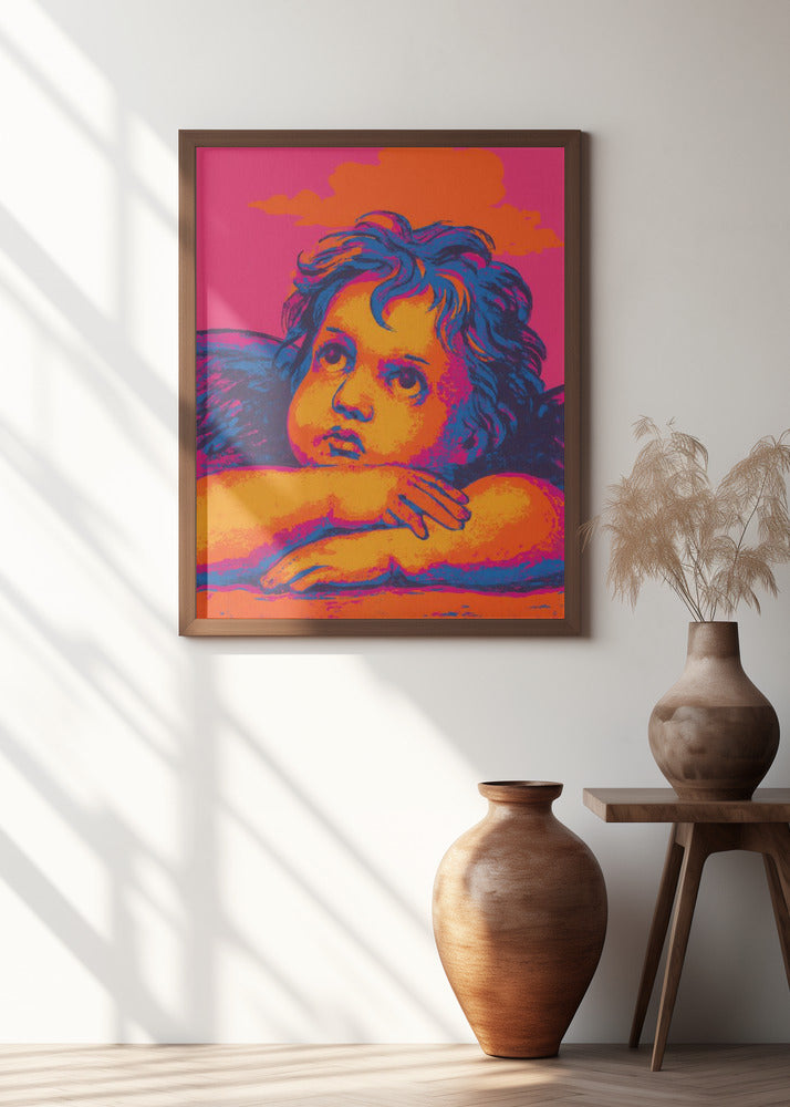 Vibrant Cherub Dreams