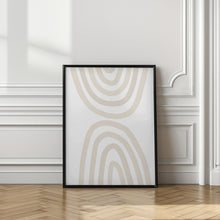 Art Prints of Beige Rainbow