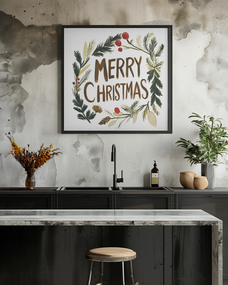 Holiday Joy Wreath