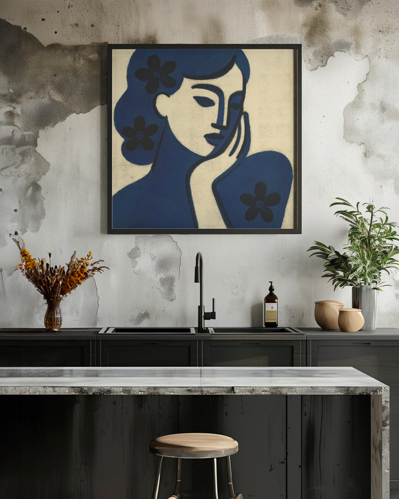 The beauty in blue