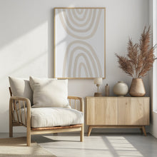 Art Prints of Beige Rainbow