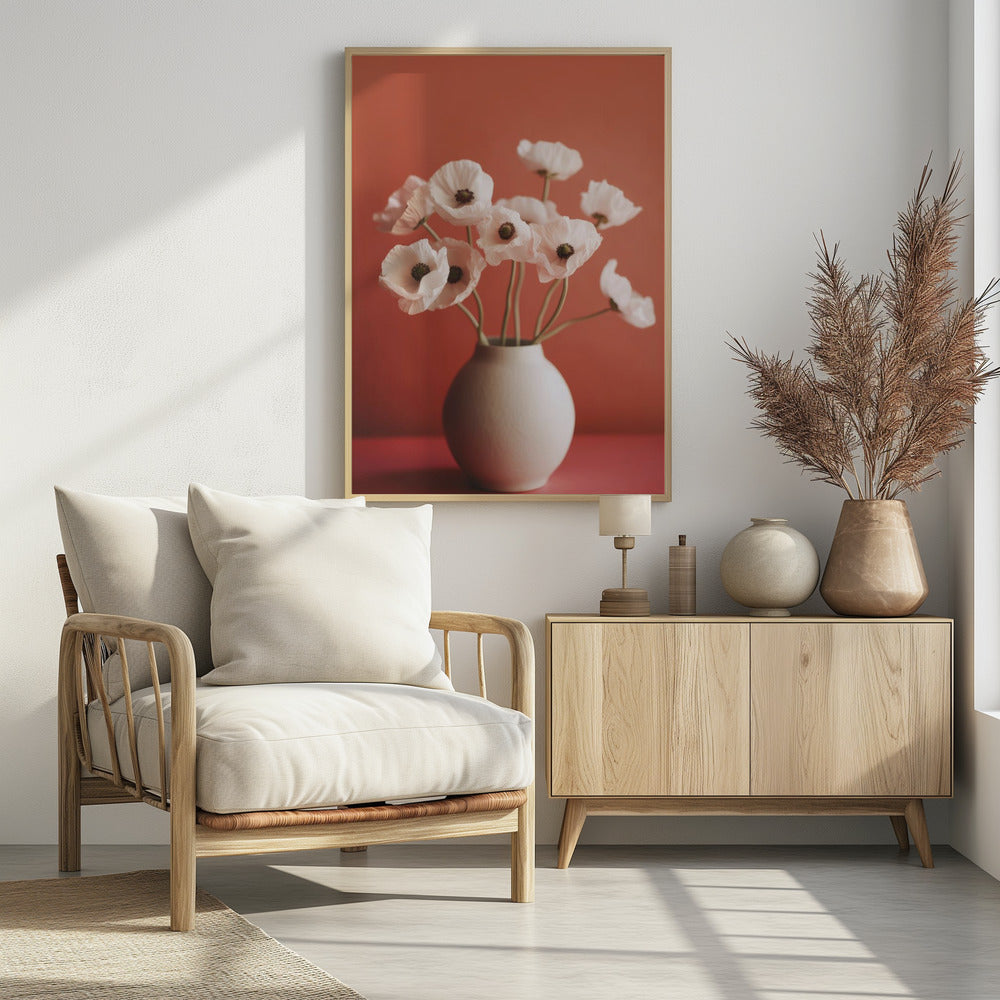Poppies in Porcelain