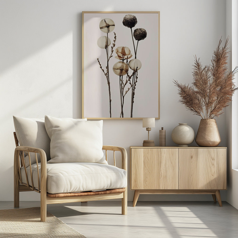 Glass Ball Flowers