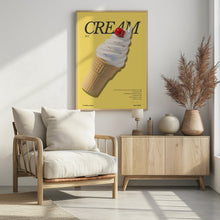 Art Prints of Cherry on Top Ice Cream