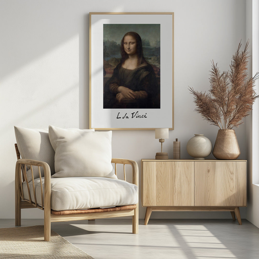 Mona Lisa Del Giocondo Signature (1503–1506)