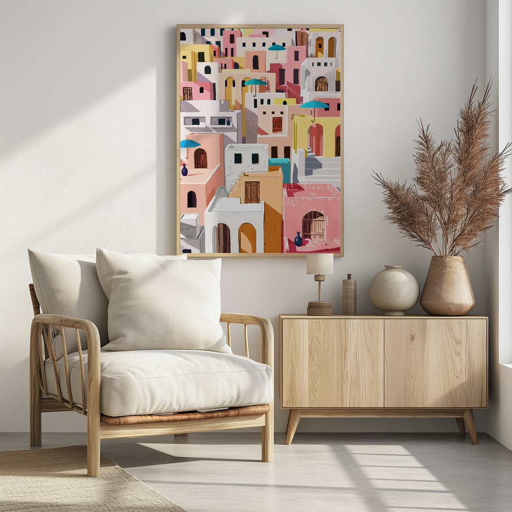Pastel Cityscape