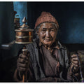 Art Prints of Live peacefully