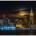 Art Prints of Super Blue Moon 2018, New York City