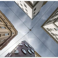 Art Prints of Where streets meet the sky