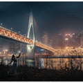 Art Prints of chongqing 《山城魅影》