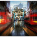 Art Prints of The red bus