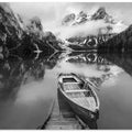 En blanco y negro