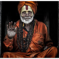 At the pashupatinath temple - Kathmandu