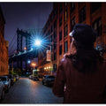 Art Prints of Manhattan bridge