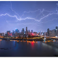 Art Prints of Thunder in peninsula
