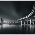 Art Prints of Mirage of the Aqua city