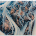 The glacier rivers of Iceland