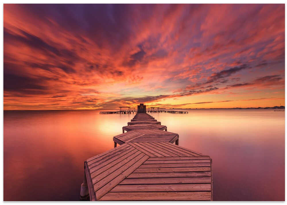 sunrise at the spa