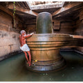 Priest of Badavi Linga Hampi